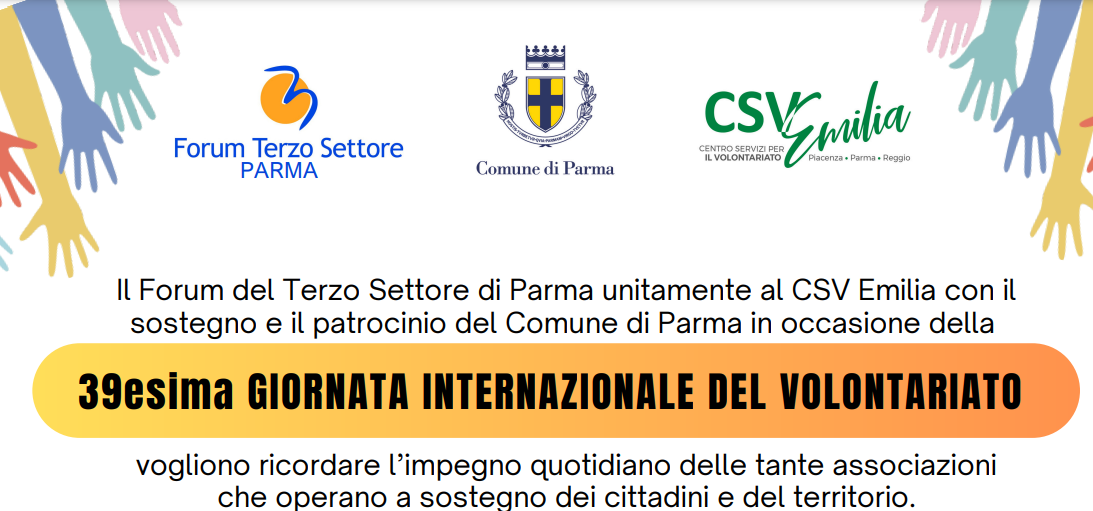 Parma celebra l’impegno volontario