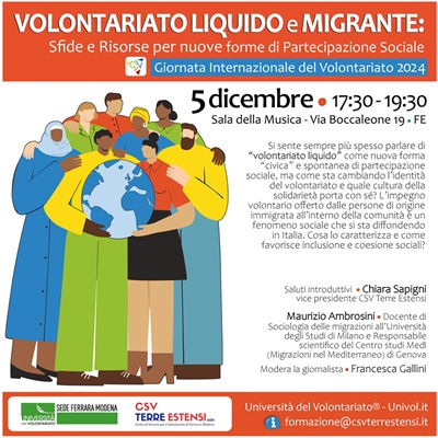 Volontariato liquido e migrante: sfide e risorse per nuove forme di partecipazione sociale