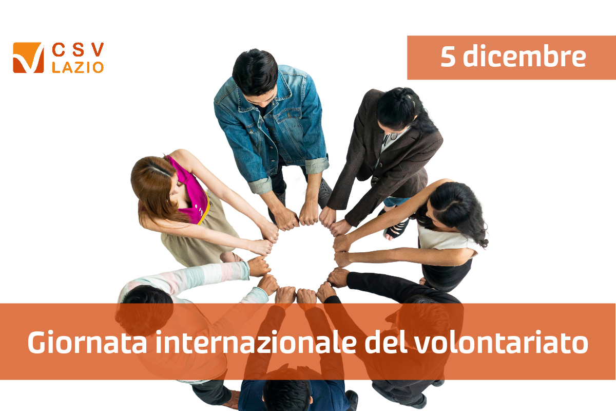 La Giornata internazionale del volontariato nel Lazio