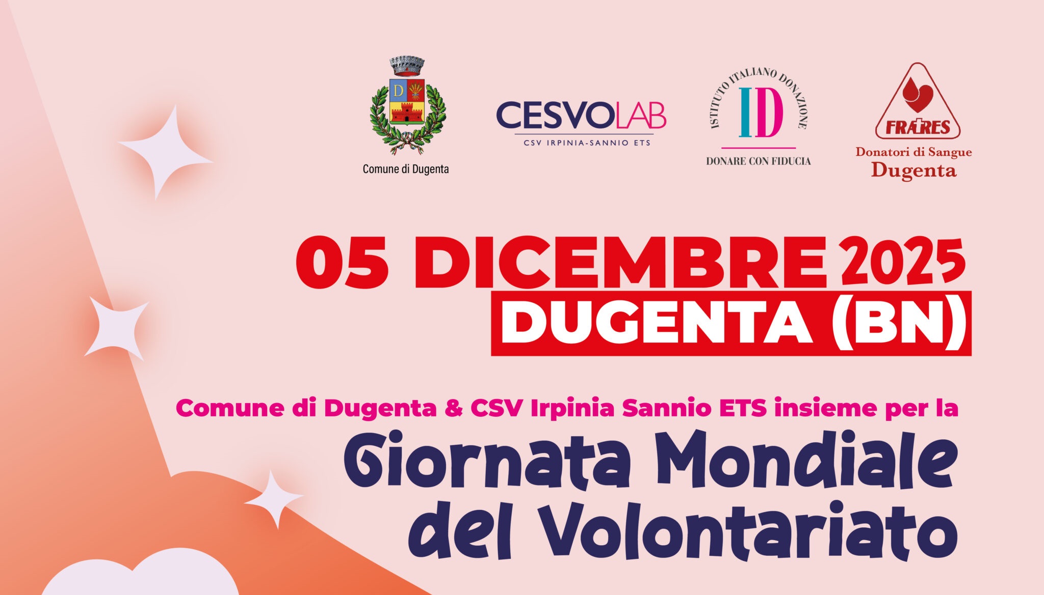 Giornata mondiale del volontariato a Dugenta