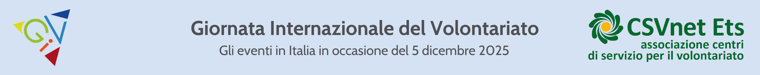 Giornata internazionale del volontariato