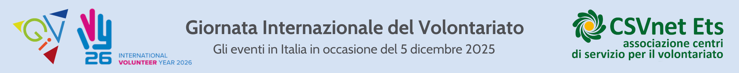 Giornata internazionale del volontariato